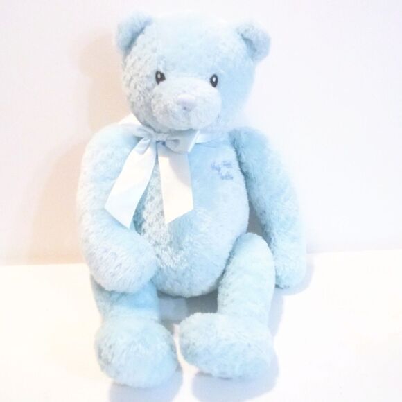 Baby Gund My First Teddy Bear with New Beginnings Baby Blue Teddy Bear Lovey - Picture 2 of 8